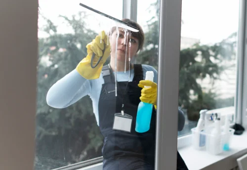 Nettoyage de vitres intérieures et extérieures à Lafeuillade-en-Vézie